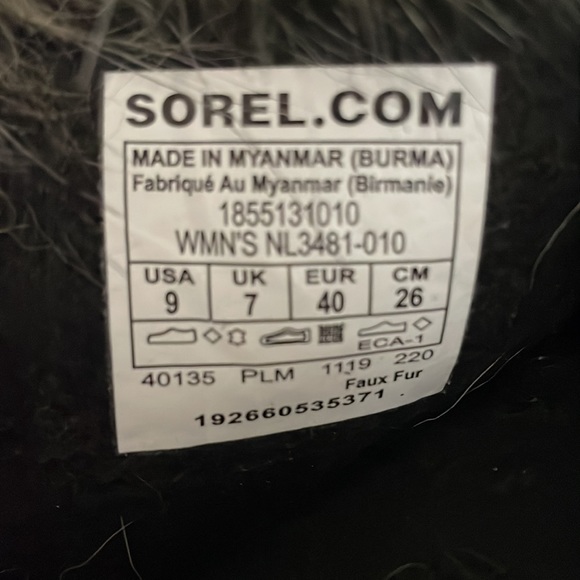 SOREL Joan of Arctic Winter Snow Boots size 9 - Picture 11 of 11